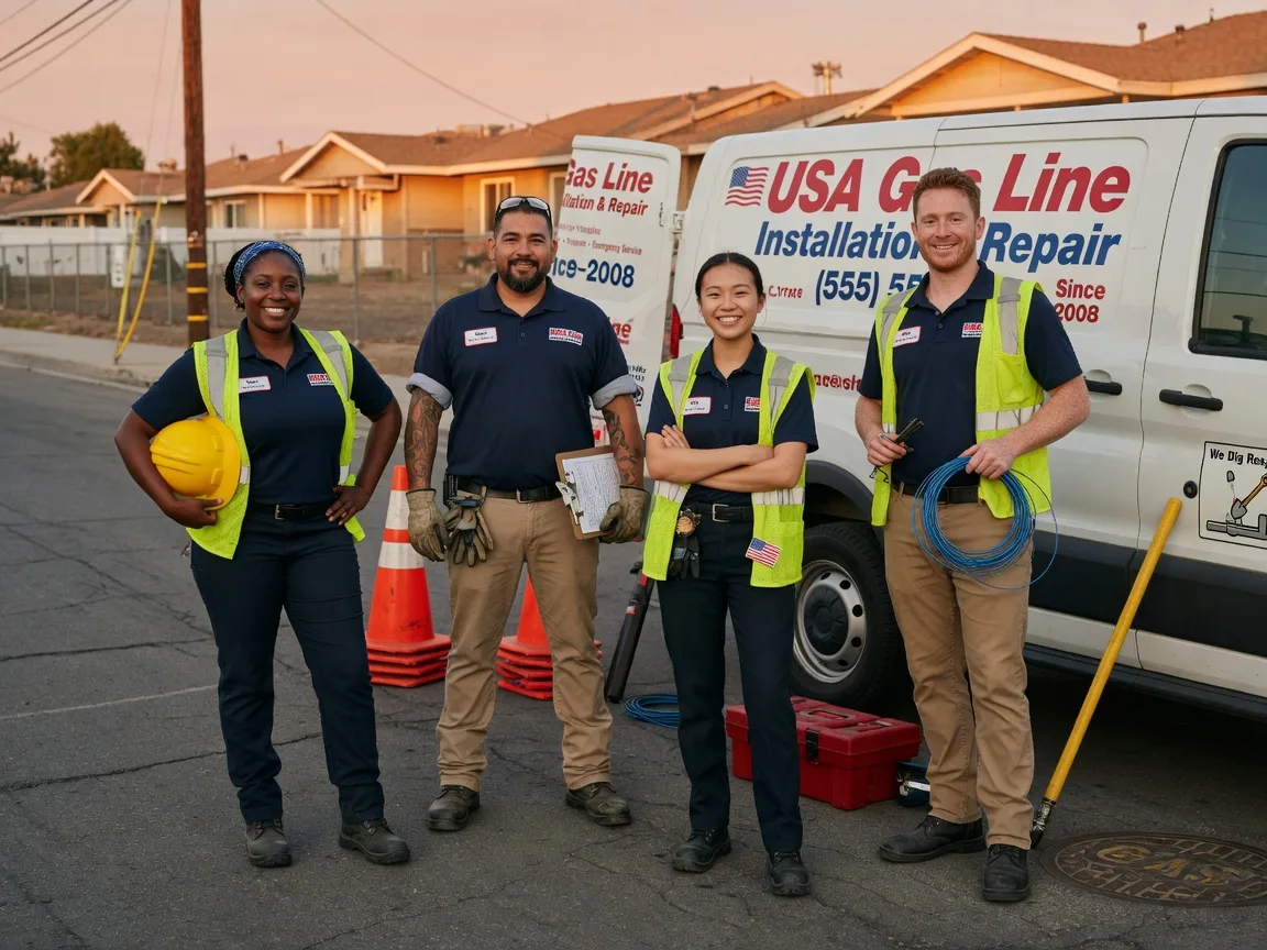 Gas Line Installation company in Bouton, IA
